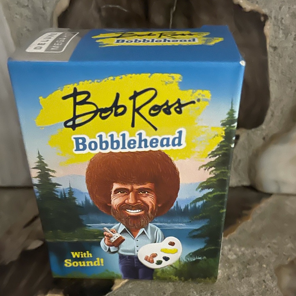 🔥1 day sale🔥 Bob Ross bobble head with sound